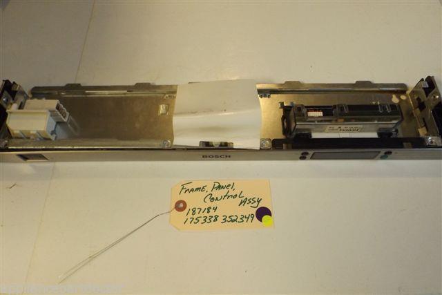 BOSCH Dishwasher 187184 175338 239133 352349 677523 Frame panel control BOSCH Dishwasher 187184 175338 239133 352349 677523 Frame panel control